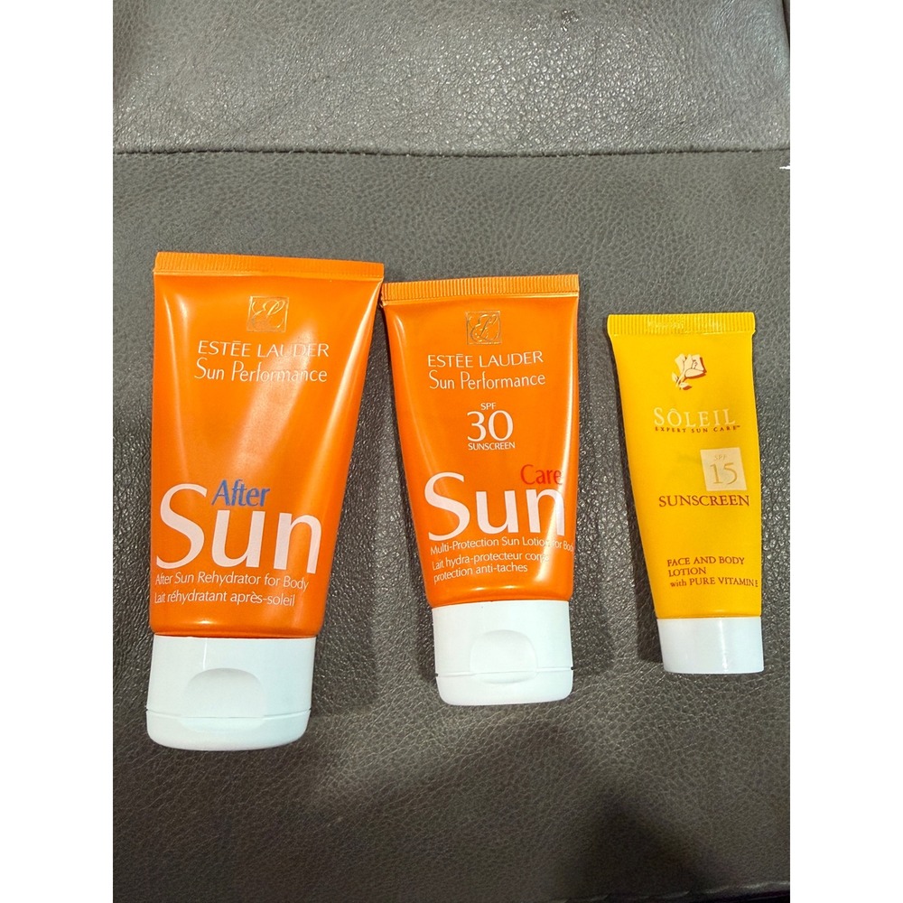 Estee Lauder Sun Performance SPF 30 After Sun & Soleil SPF 15 Sunscreen Set
